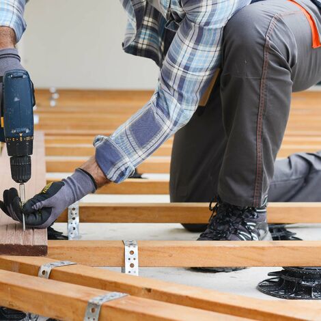 Cuscinetto Per Travi Regolabile RINNO - Supporto Fino A 1 Tonnellata (150-260mm) - Foto 12