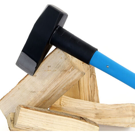 Accetta Da Spacco Wiltec 1000g Con Manico In Fibra Di Vetro 600mm - Per Legna E Attività Outdoor - Foto 3