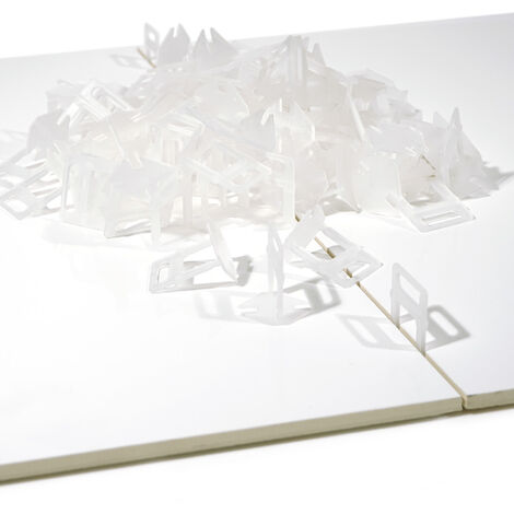 Sistema Di Livellamento Piastrelle 1000 Linguette | Per Fughe 1,5 Mm | Spessore 3-15 Mm | Materiale PP - Foto 10