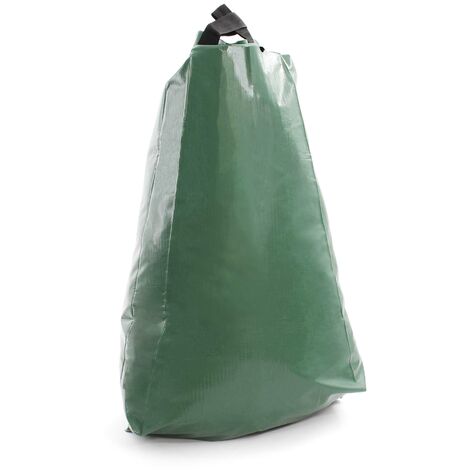 Wiltec Sacco per alberi 75L, sacca idrica per tronchi di 35-40 mm di spessore, busta di irrigazione in PVC per l'irrigazione a lungo termine in condizioni di siccità