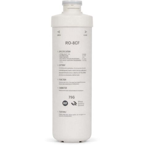 Vegebe Set Sostituzione Filtri Acqua 5 Stadi 75 GPD Per Sistema Osmosi Inversa APEC (Serie ESSENCE/Ultimate) - 4