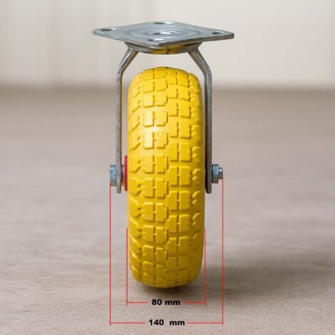 Gruppo Rotelle Ruota Per Pneumatici Pieni Da 12 Pollici 12 1/2 X 2 - Foto 2