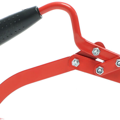 Pinza In Ferro Per Legna E Carbone – 35 Cm, Manico Ergonomico, Multiuso Per Camino, Barbecue, Campeggio E Raccolta Castagne, Accessorio Resistente Per Esterni