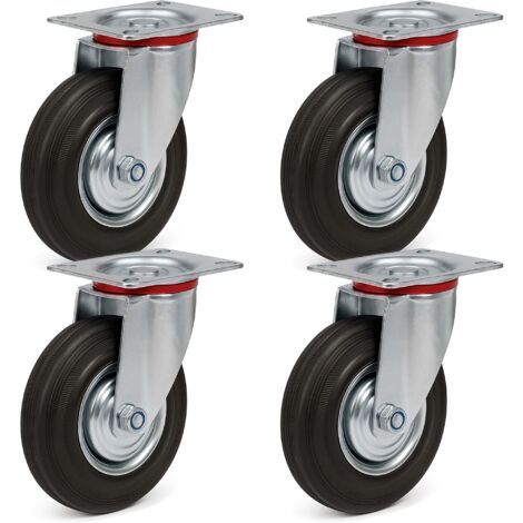 TTRuota Orientabile 100mm Max 70kg Rotella Pivotante Cerchio In - Foto 11