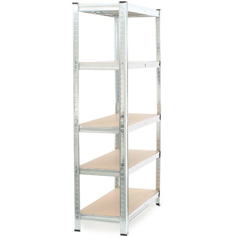 Shelfplaza® 180x80x30cm HOME Scaffale Metallo Per Carichi Pesanti - 4