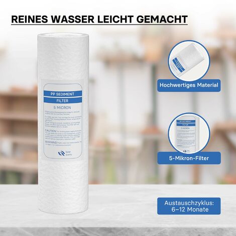 Filtro Sedimenti Big Blue 10 X 4,5 PP Da 1 Micron - Per