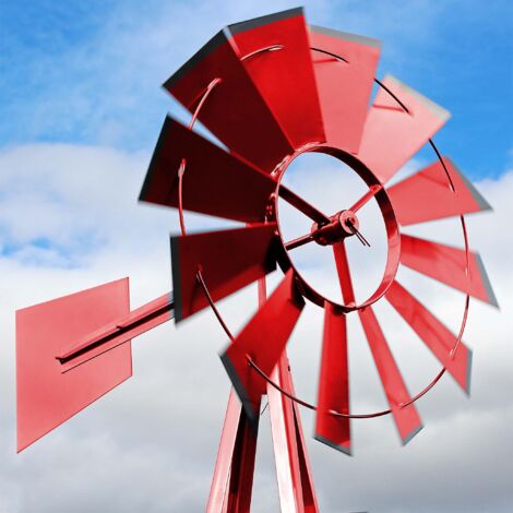 Mulino A Vento Rainbow Moulin 31cm - Girandola Decorativa Da Giardino Colorata - Foto 3