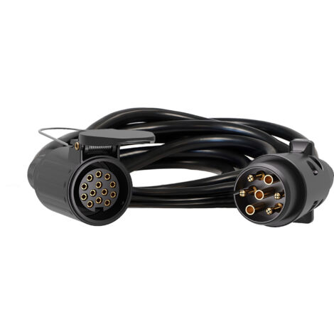 Cavo Prolunga Rimorchio 7 Poli 6M ETUKER | Adattatore Per Auto, Caravan, Camper | 12V - Foto 9