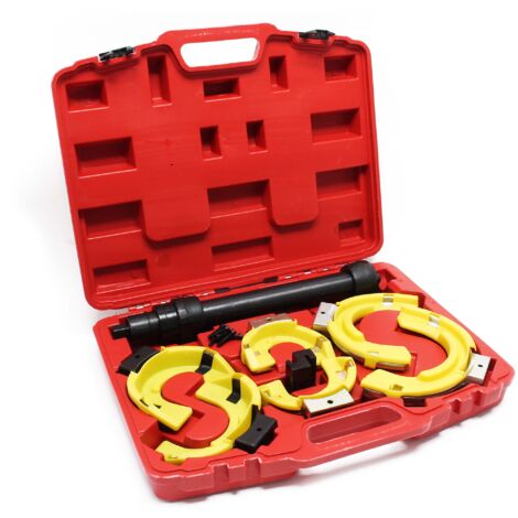 Set universale tenditore molla sospensioni Mc Pherson Set per montaggio e smontaggio ammortizzatori