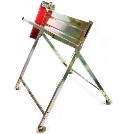 Cavalletto Pieghevole Per Motosega FUXTEC FX-SH1.0 – Supporto Taglialegna In Acciaio Con Morsa E Arresto Regolabile