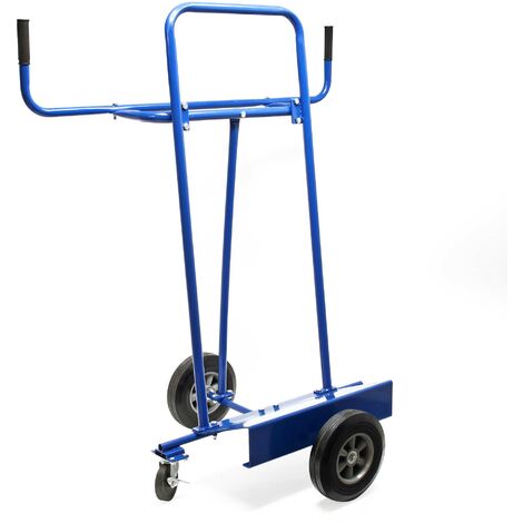 Carrello Pieghevole Resistente Con Piastra Base Estensibile - 6 Ruote Per Maggiore Stabilità - Versatile E Manovrabile