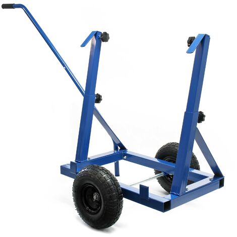 XPOtool Carrello porta pannelli max 200 kg con pneumatici e supporti in acciaio regolabili 280-830mm