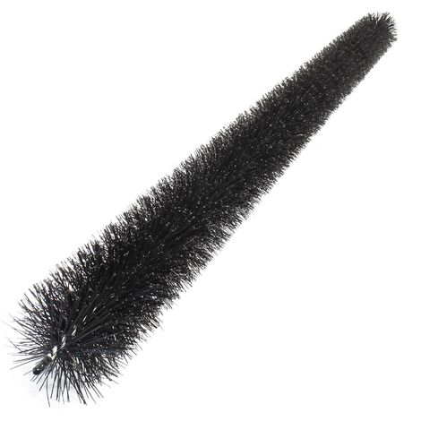 Spazzola Per Grondaie, 20 Metri Totali (pezzi Da 1 M), Diametro 12 Cm - Produzione Tedesca, Resistente A Vento E Intemperie