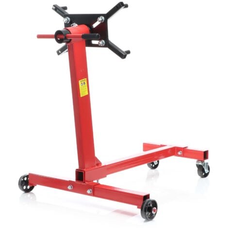 Supporto motore Fervi S019 con portata 450 kg e 4 ruote