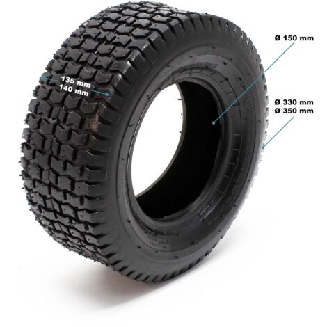 23x9.50-12 Catene Da Neve Set Per Trattorino Tagliaerba Rasaerba 23 X 9
