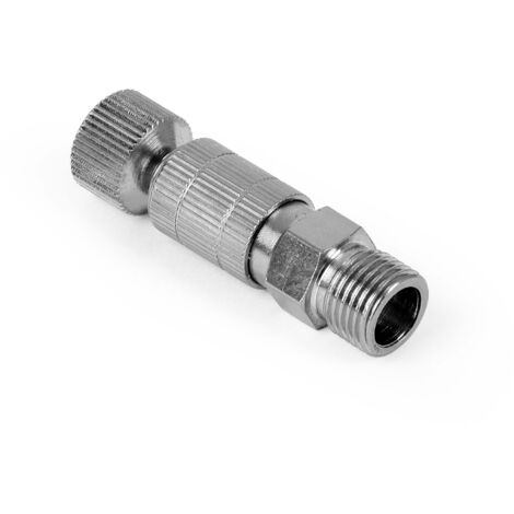 Wiltec Adattatore per aerografo con filetti esterni da 12,91 mm (1/4) e 9,51 mm (1/8), per tubo dell'aria | Leroy Merlin