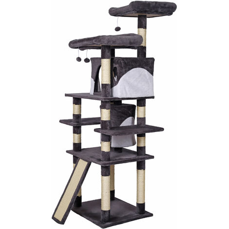 Giocattolo 5 In 1 Per Gatti Marchul - Graffiatoio, Palla, Piuma E Massaggiatore - Foto 3