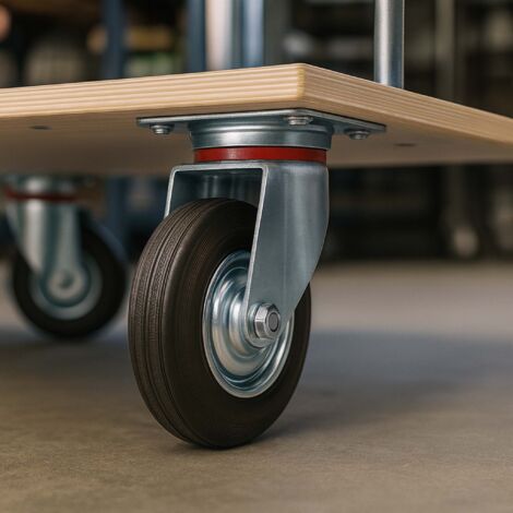 TTRuota Orientabile 100mm Max 70kg Rotella Pivotante Cerchio In - Foto 6