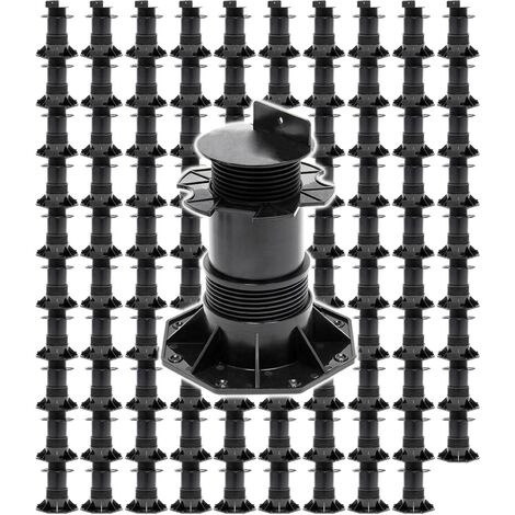 Set 30 Supporti Pavimenti Galleggianti - Regolabili 18-25mm, Portata 2700 Kg, Per Decking - Foto 7