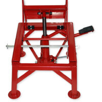 Alzamoto Idraulico Wiltec - Portata 135 Kg, Altezza 35-90 Cm, Pedana Antiscivolo - Foto 8