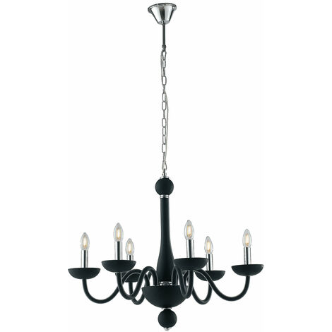 Ganeed Farmhouse Lampadario Metallo opaco Moderna lampada a sospensione