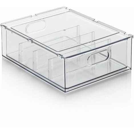 CASEMATIX Custodia Graduata Per Fumetti Per Fino A 28 Fumetti In Grado CGC, Cestino Leggero Con Tre Divisori Rimovibili Per Fumetti - Foto 6