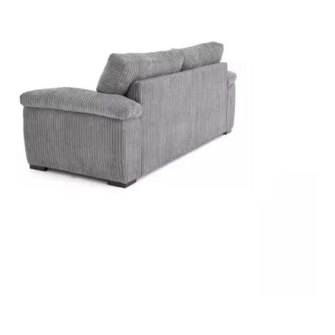 Collingdale Jumbo Cord Fabric 3+2 Sofa Set in Grey
