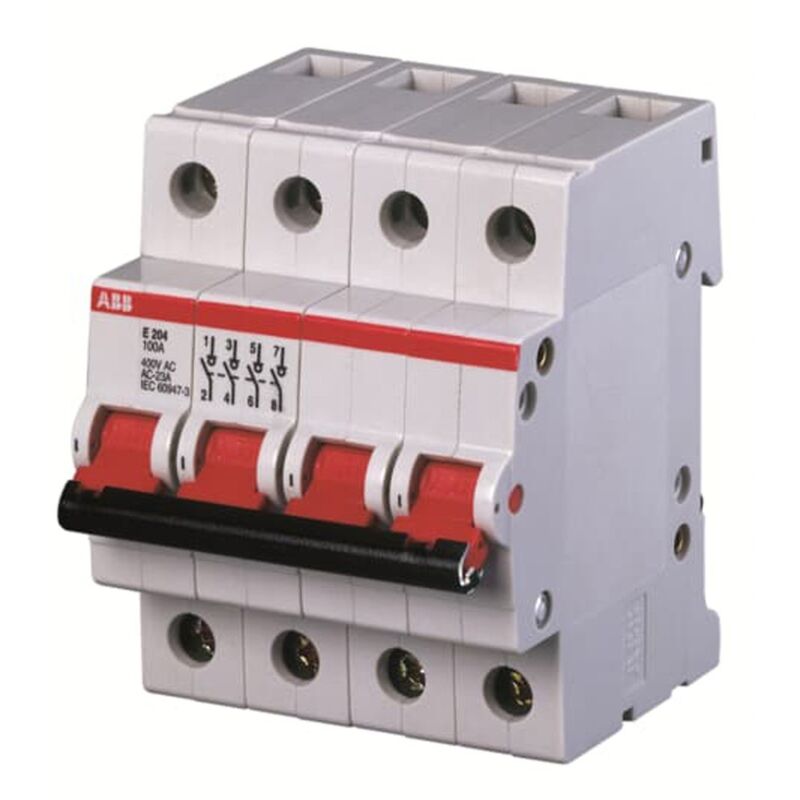 Interruttore sezionatore e204/63g 4p 63a (m646253) abb