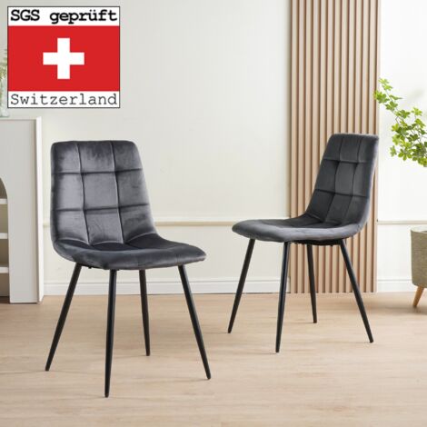 Stuhle Esszimmer Anthrazit