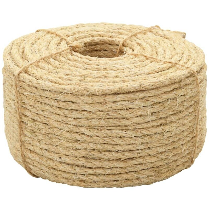 6Mm Jute Rope, 66 Feet Natural Heavy Duty Brown Twine for Crafts, Cat  Scratch Po