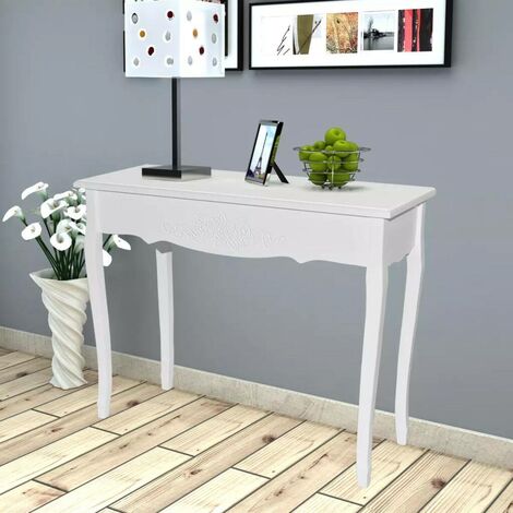 Hommoo Dressing Console Table White VD08567