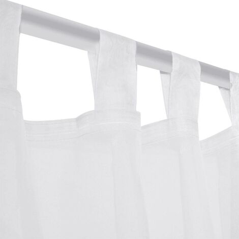 RHAFAYRE White Sheer Curtain 140x160cm Linen Effect Eyelet Curtains Sheer  Curtains Bedroom Decoration Short Inner Sheers for Kids Bedroom Small  Window Kitchen Set of 2