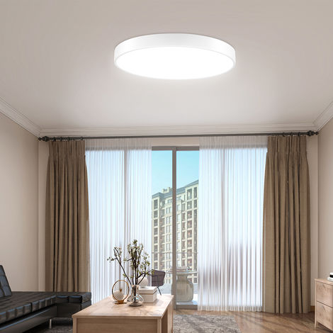 Hommoo 3 Piece Ultra-thin Round LED Ceiling Down Light for Bathroom Kitchen LiVing LLDDE-MC0004009X3