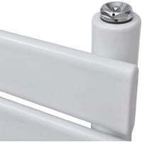 Bathroom Central Heating Towel Rail Radiator Straight 600 x 1400 mm VD03752