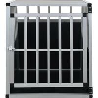 Hommoo Dog Cage with Single Door 65x91x69.5 cm VD07220