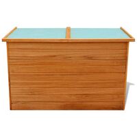 Hommoo Garden Storage Box 126x72x72 cm Wood VD27204