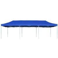 Hommoo Folding Pop-up Party Tent 3x9 m Blue VD29143