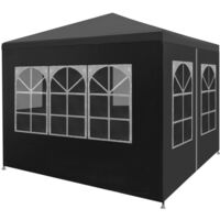 Hommoo Party Tent 3x3 m Anthracite VD29250
