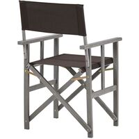 Hommoo Director's Chairs Solid Acacia Wood VD29926
