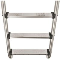 Hommoo Pool Ladder 3 Steps Stainless Steel 120 cm VD32720