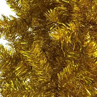 Slim Christmas Tree Gold 120 cm