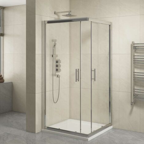 800mm Corner Entry Enclosure (1/2)