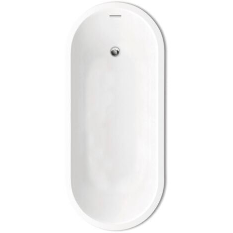 Freestanding Modern Slipper Bath 1660mm - Britta By Voda Design