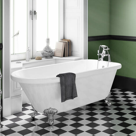 Freestanding Traditional Single Ended Bath 1470mm - Rochester By Voda Design (1/3)