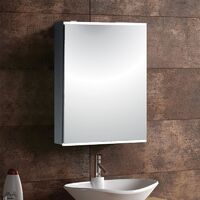 Mirror Cabinet 303 Aluminium - By Voda Design