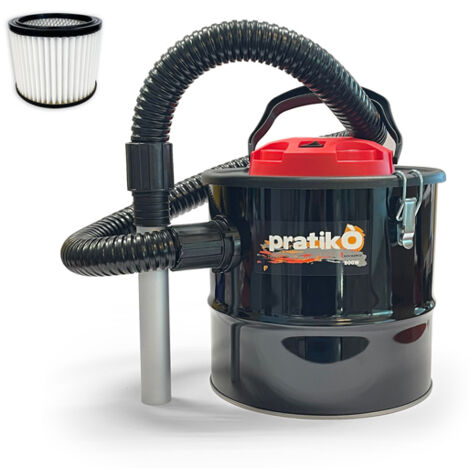 Aspiracenere elettrico Pratikò da 800 W per stufa a pellet Aspiracenere e lancia piatta