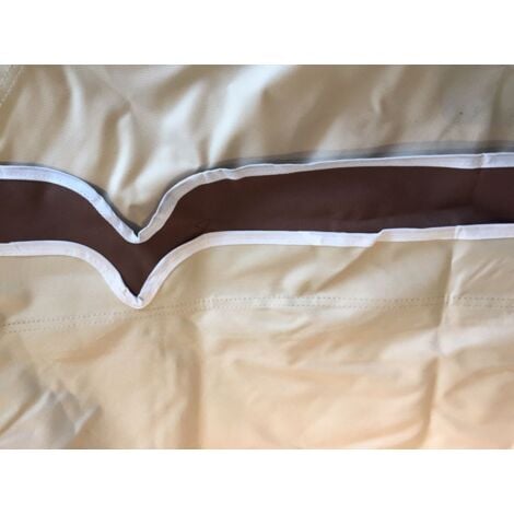Telo copertura gazebo ricambio 3x4 da 380 gr/mq