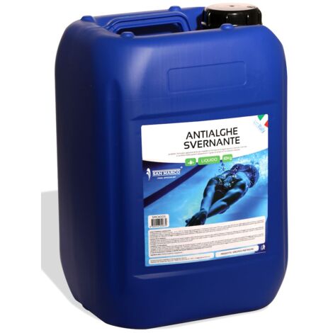 Svernante con Antialghe per piscine 10 lt