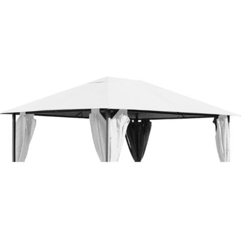 Telo di ricambio per pergola con protezione UV, parasole per gazebo da patio 3 x 3 m, grigio chiaro | Leroy Merlin