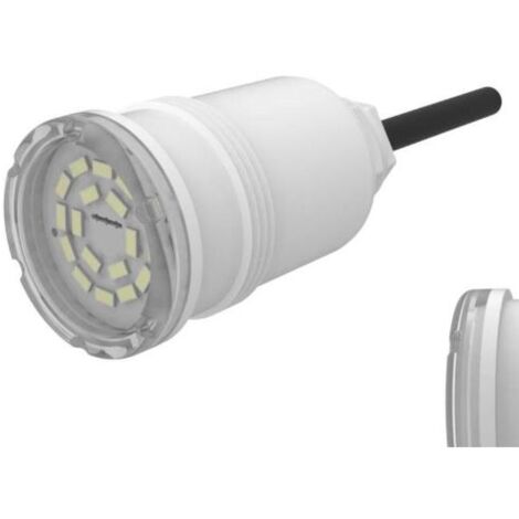 Faretto a led su bocchetta  luce bianca per piscine